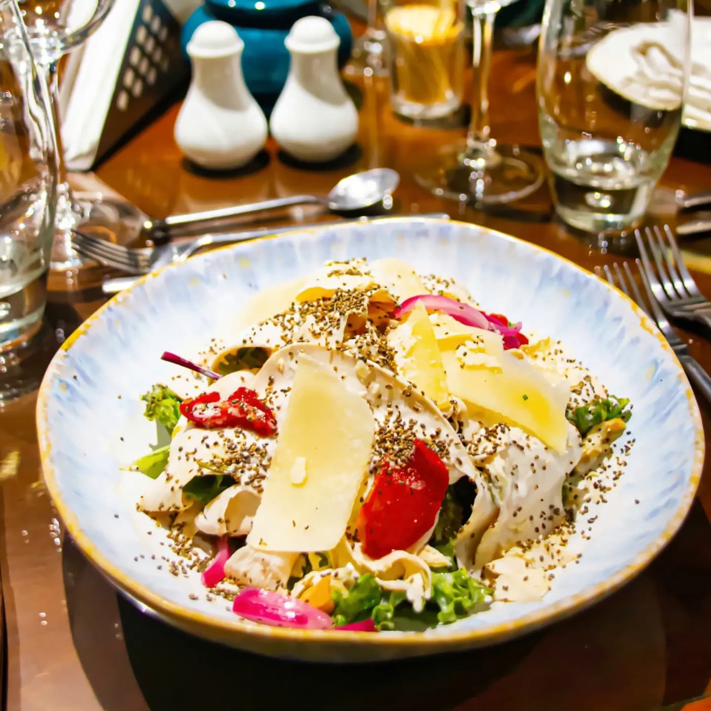 Salade parmesan